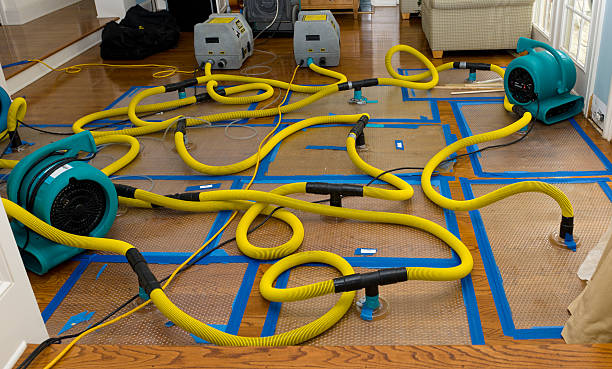Professional Crawl Space Water Removal technician working in Oaks, PA